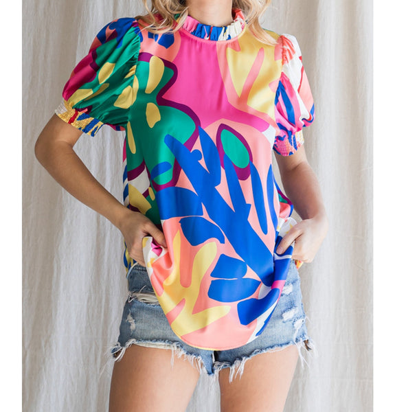 Field of Colors Blouse