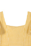 Gingham Dress