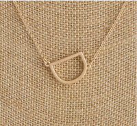 Gold Initial Necklace