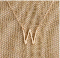 Gold Initial Necklace