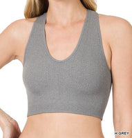 Ribbed Crop Tank