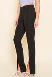 Split Stretch Pants