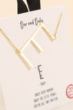 Gold Initial Necklace