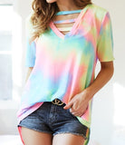 Tie Dye Terry Top