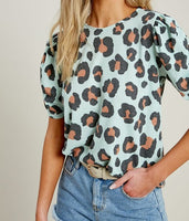 Leopard Print Tee