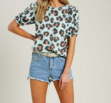 Leopard Print Tee