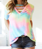 Tie Dye Terry Top