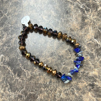 Blue Stone Stretch Bracelet