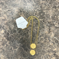 Gold Layered Pendant Necklace